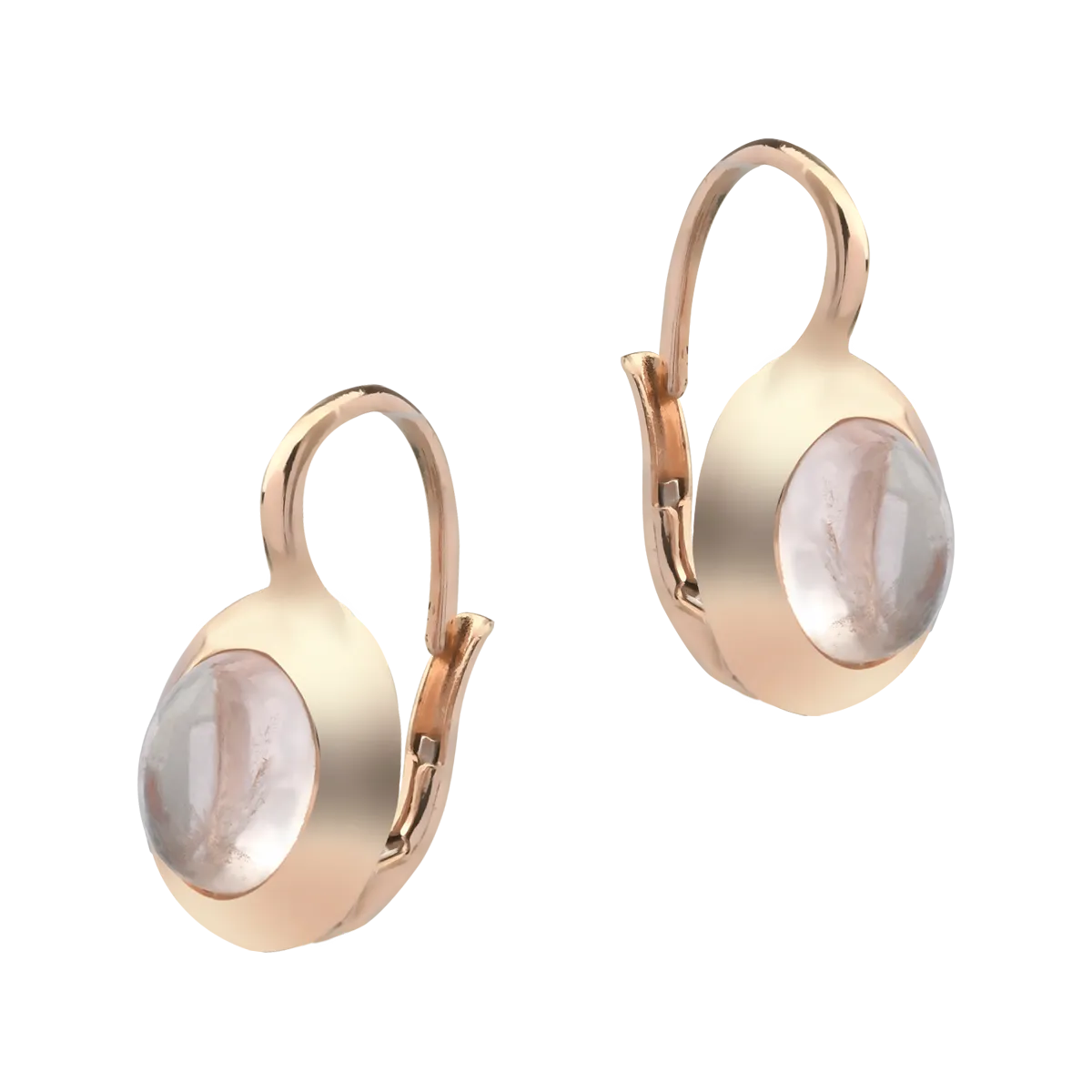 14K rose gold earrings