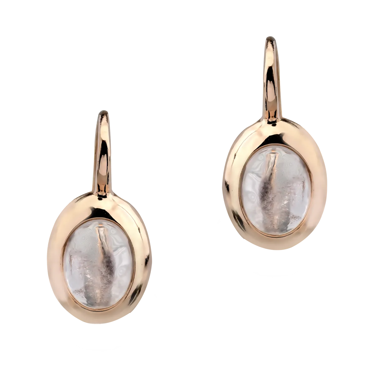 14K rose gold earrings