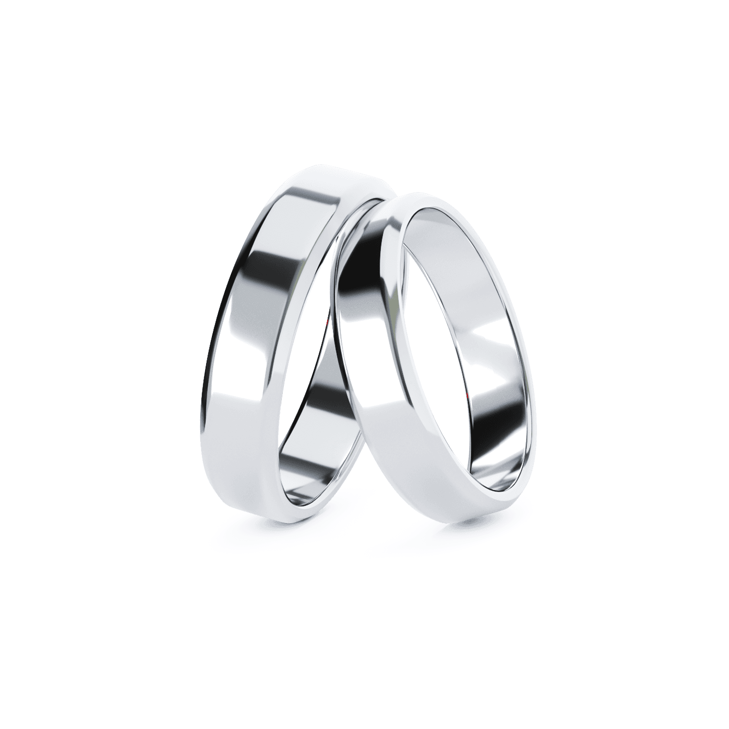Verighete aur model FLAT BEVEL 5mm