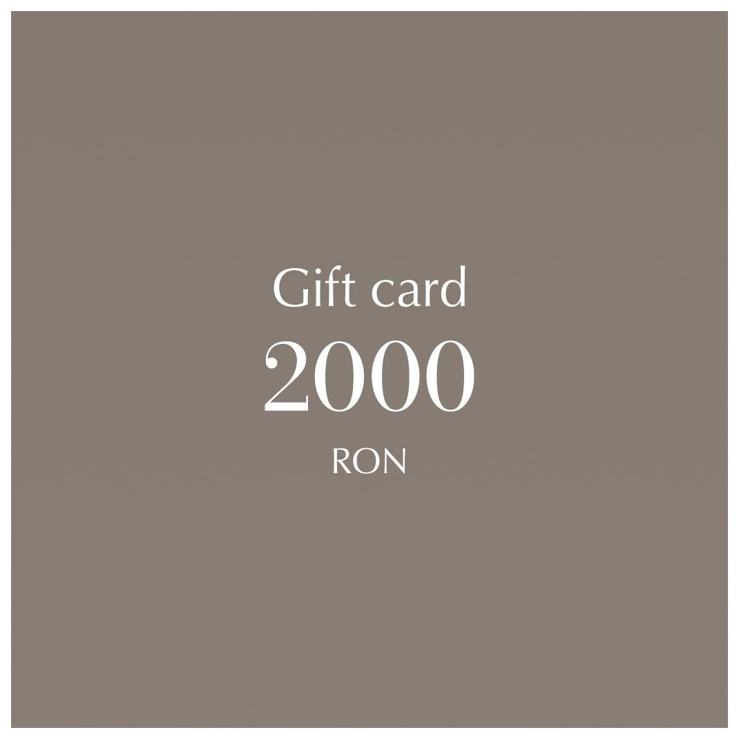 Card cadou - 2.000 RON