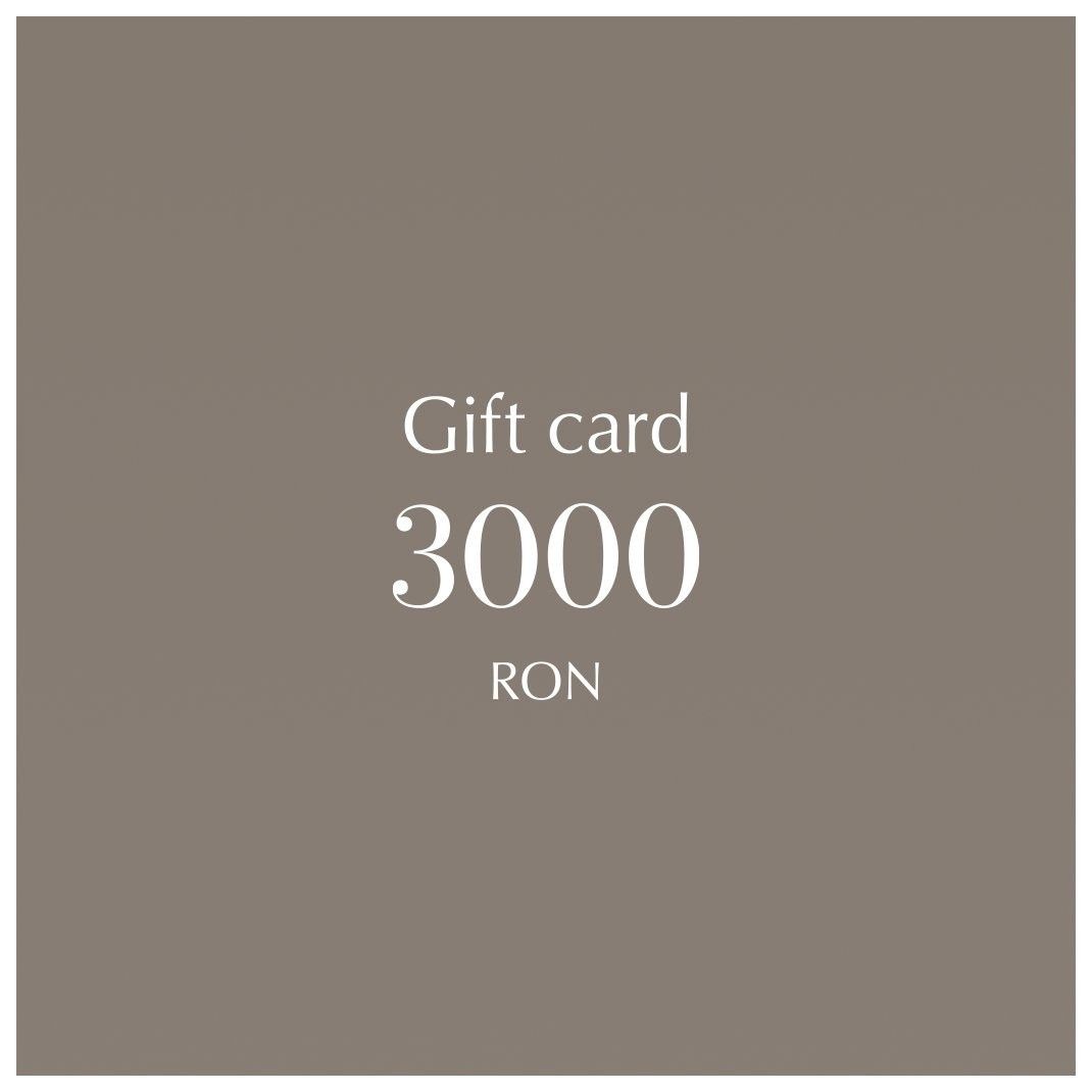 Card cadou - 3.000 RON